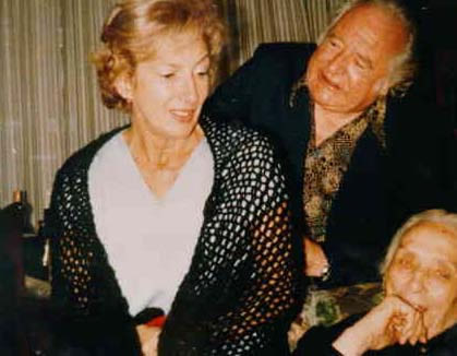 Lolo Rico, Gabriel Celaya y Dolores Ibárruri ''La Pasionaria''. 1977.
