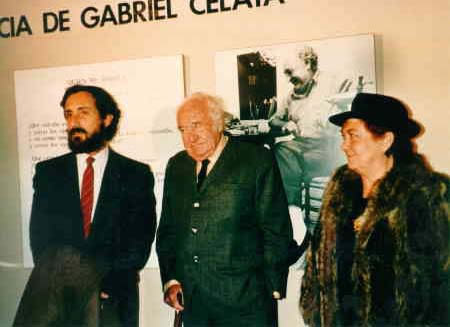 Biblioteca Nacional, 1987; exposición ''Noticia de Gabriel Celaya''.